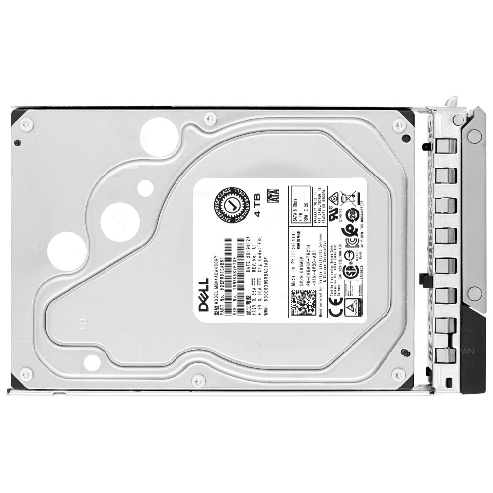 95M6K G14 DELL HDD 4TB 7.2K SATA 6G 3.5" LFF FOR DELL G14